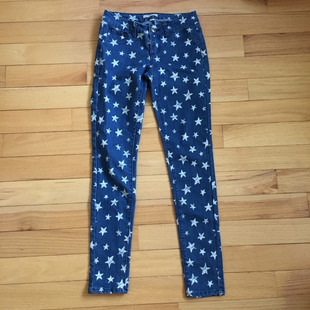 Starry Print Jeans